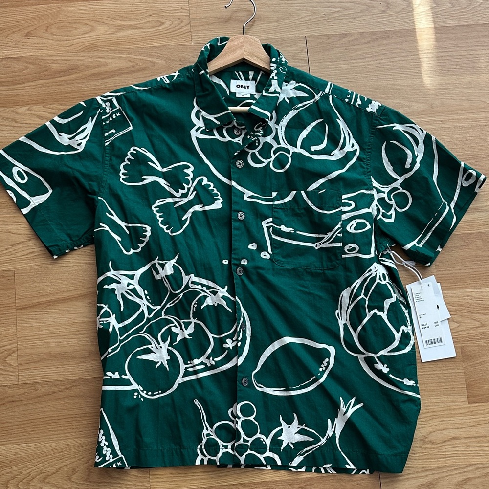 NWT Exculsive Obey Still Life Shirt